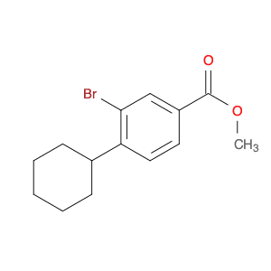 Methyl 3-bromo-4-cyclohexylbenzoate