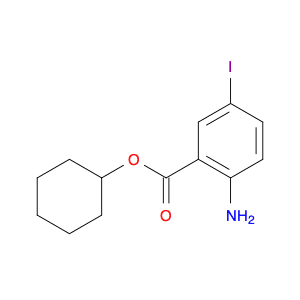 Cyclohexyl 2-amino-5-iodobenzoate