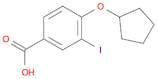 4-(Cyclopentyloxy)-3-iodobenzoic acid