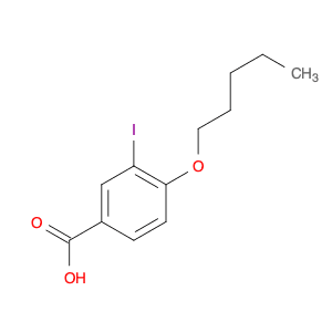 3-Iodo-4-(pentyloxy)benzoic acid