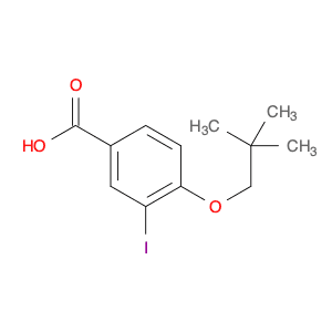 3-Iodo-4-(neopentyloxy)benzoic acid