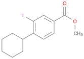 Methyl 4-cyclohexyl-3-iodobenzoate