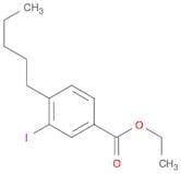 Ethyl 3-iodo-4-pentylbenzoate
