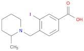 3-Iodo-4-((2-methylpiperidin-1-yl)methyl)benzoic acid