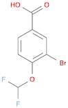 3-bromo-4-(difluoromethoxy)benzoic acid