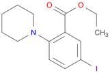 Ethyl 5-iodo-2-(piperidin-1-yl)benzoate