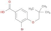 3-Bromo-4-(neopentyloxy)benzoic acid