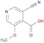 3-Cyano-5-methoxyisonicotinic acid
