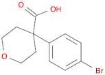4-(4-Bromophenyl)oxane-4-carboxylic acid
