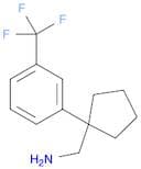 (1-[3-(Trifluoromethyl)phenyl]cyclopentyl)methanamine