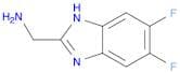 (5,6-Difluoro-1H-1,3-benzodiazol-2-yl)methanamine