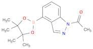 1-[4-(Tetramethyl-1,3,2-dioxaborolan-2-yl)-1h-indazol-1-yl]ethan-1-one