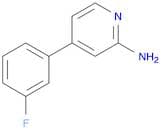 4-(3-Fluorophenyl)-2-pyridinamine
