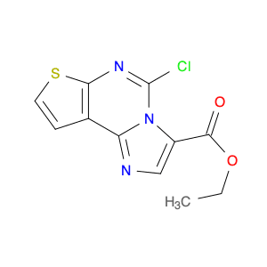 Ethyl 5-chloroimidazo[1,2-c]thieno[3,2-e]pyrimidine-3-carboxylate