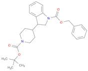 Benzyl 3-(1-(Tert-Butoxycarbonyl)Piperidin-4-Yl)Indoline-1-Carboxylate