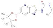 2-(3-Ethylureido)thiazolo[5,4-b]pyridine-6-boronic acid pinacol ester