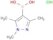 1,3,5-Trimethyl-1h-pyrazole-4-boronic acid, HCl