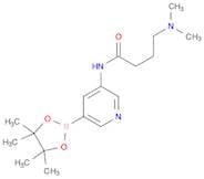 4-Dimethylamino-n-[5-(4,4,5,5-tetramethyl-[1,3,2]dioxaborolan-2-yl)pyridin-3-yl]butyramide