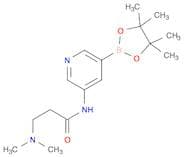 3-Dimethylamino-n-[5-(4,4,5,5-tetramethyl-[1,3,2]dioxaborolan-2-yl)pyridin-3-yl]propionamide