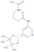 5-(4-Acetamidobutanamido)pyridine-3-boronic acid pinacol ester