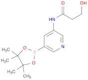 5-(3-Hydroxypropanamido)pyridine-3-boronic acid pinacol ester