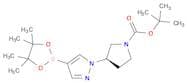 tert-Butyl (3R)-3-[4-(tetramethyl-1,3,2-dioxaborolan-2-yl)pyrazol-1-yl]pyrrolidine-1-carboxylate