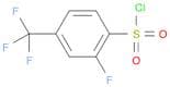 2-Fluoro-4-(trifluoromethyl)benzene-1-sulfonyl chloride