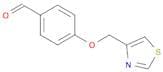 4-[(1,3-thiazol-4-yl)methoxy]benzaldehyde