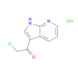 2-Chloro-1-(1H-pyrrolo[2,3-b]pyridin-3-yl)ethanone hydrochloride