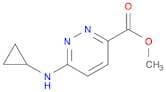 Methyl 6-(Cyclopropylamino)pyridazine-3-carboxylate