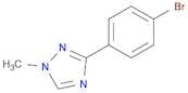 3-(4-Bromophenyl)-1-methyl-1H-1,2,4-triazole