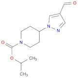 Isopropyl 4-(4-formylpyrazol-1-yl)piperidine-1-carboxylate