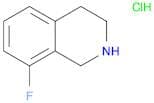 8-Fluoro-1,2,3,4-tetrahydroisoquinoline hydrochloride