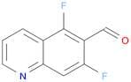 5,7-Difluoroquinoline-6-carbaldehyde
