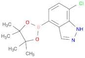 7-chloro-4-(4,4,5,5-tetramethyl-1,3,2-dioxaborolan-2-yl)-1H-indazole