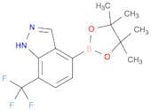 (7-(Trifluoromethyl)-1h-indazol-4-yl)boronic acid pinacol ester