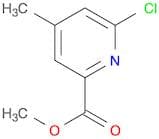 Methyl 6-chloro-4-methylpyridine-2-carboxylate