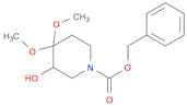 Benzyl 3-hydroxy-4,4-dimethoxypiperidine-1-carboxylate
