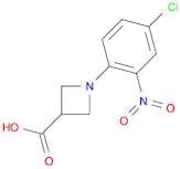 1-(4-Chloro-2-nitrophenyl)azetidine-3-carboxylic acid