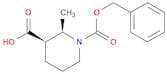 (2R,3R)-Rel-1,3-piperidinedicarboxylic acid, 2-methyl-1-(phenylmethyl) ester