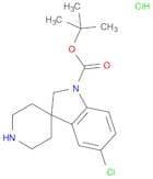 tert-Butyl 5-chlorospiro[indoline-3,4'-piperidine]-1-carboxylate hydrochloride