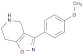 3-(4-Methoxyphenyl)-4,5,6,7-tetrahydroisoxazolo[4,5-c]pyridine