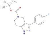 tert-Butyl 3-(4-fluorophenyl)-6,7-dihydro-1H-pyrazolo[4,3-c]pyridine-5(4H)-carboxylate