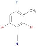 2,6-Dibromo-4-fluoro-3-methylbenzonitrile