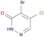 4-Bromo-5-chloropyridazin-3(2H)-one