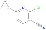 2-Chloro-6-cyclopropylnicotinonitrile