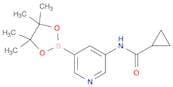 Cyclopropanecarboxamide, n-[5-(4,4,5,5-tetramethyl-1,3,2-dioxaborolan-2-yl)-3-pyridinyl]-