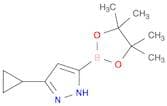 5-Cyclopropyl-3-(4,4,5,5-tetramethyl-1,3,2-dioxaborolan-2-yl)-1h-pyrazole