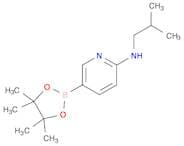 N-Isobutyl-5-(4,4,5,5-tetramethyl-1,3,2-dioxaborolan-2-yl)pyridin-2-amine
