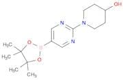 1-[5-(tetramethyl-1,3,2-dioxaborolan-2-yl)pyrimidin-2-yl]piperidin-4-ol